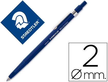 PORTAMINAS STAEDTLER MARS TECHNICO 2 MM CON CLIP