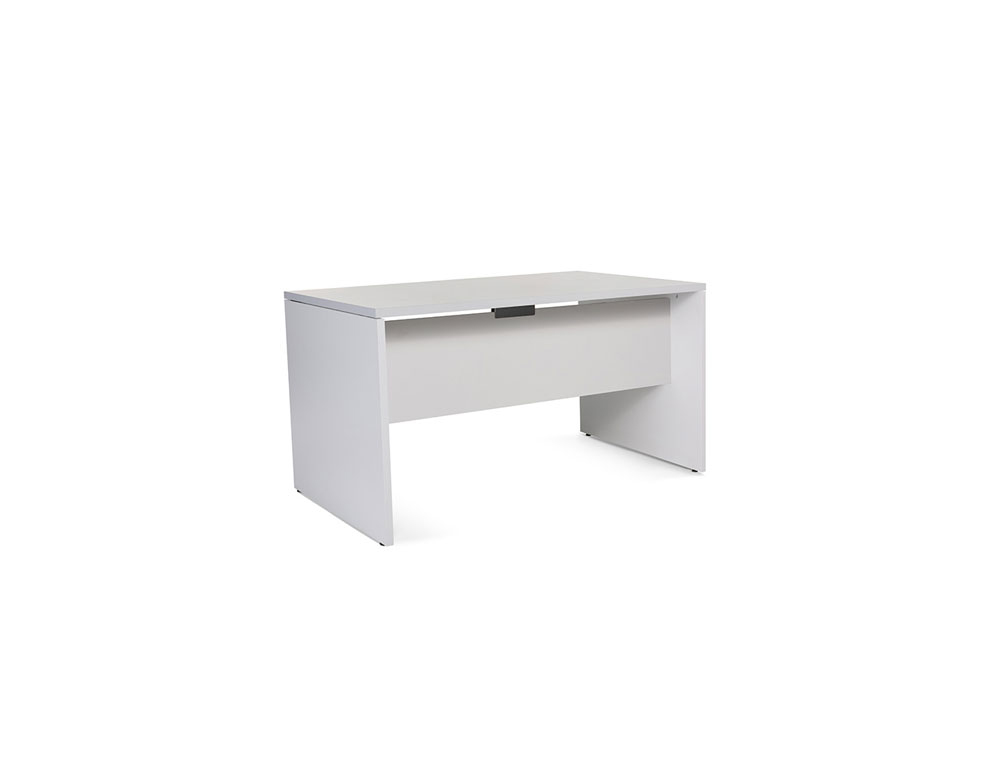 MESA DE OFICINA ROCADA WORK 2001AB02 GRIS/GRIS 140X80 CM