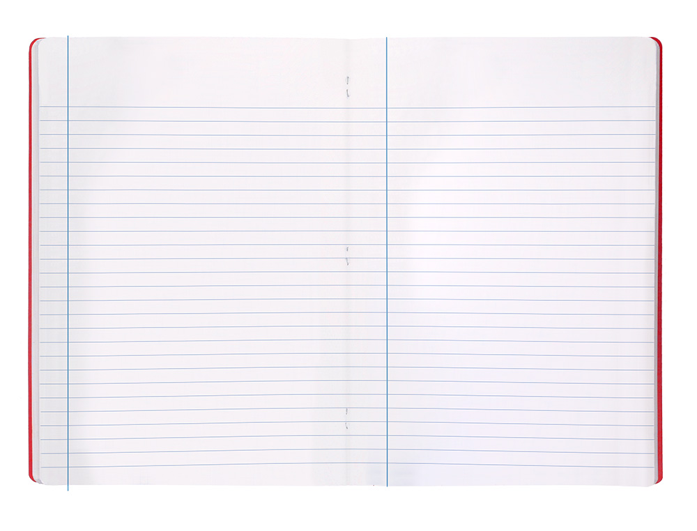 LIBRETA LIDERPAPEL 360 TAPA DE PLASTICO A4 48 HOJAS 90G/M2 HORIZONTAL CON MARGEN COLORES SURTIDOS