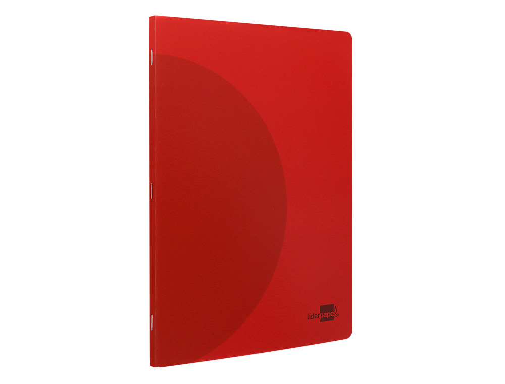 LIBRETA LIDERPAPEL 360 TAPA DE PLASTICO A4 48 HOJAS 90G/M2 HORIZONTAL CON MARGEN COLORES SURTIDOS