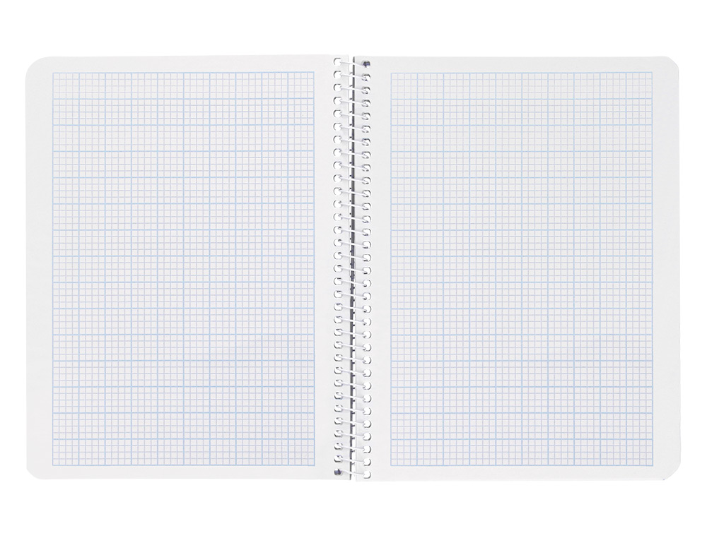 CUADERNO ESPIRAL LIDERPAPEL CUARTO SMART TAPA BLANDA 80H 60GR RAYADO N46 COLORES SURTIDOS