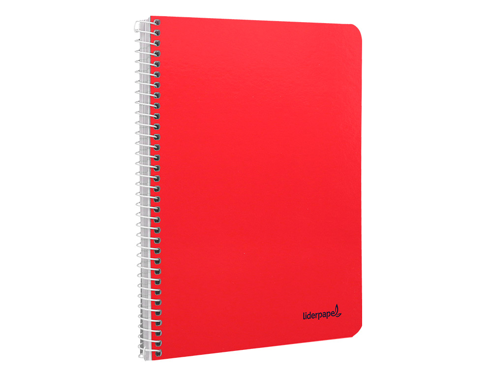 CUADERNO ESPIRAL LIDERPAPEL CUARTO SMART TAPA BLANDA 80H 60GR RAYADO N46 COLORES SURTIDOS