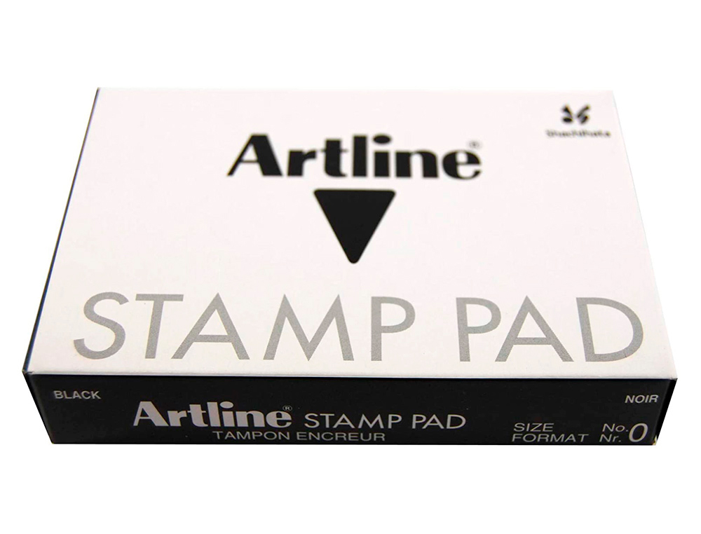 TAMPON ARTLINE N0 NEGRO 56X90 MM
