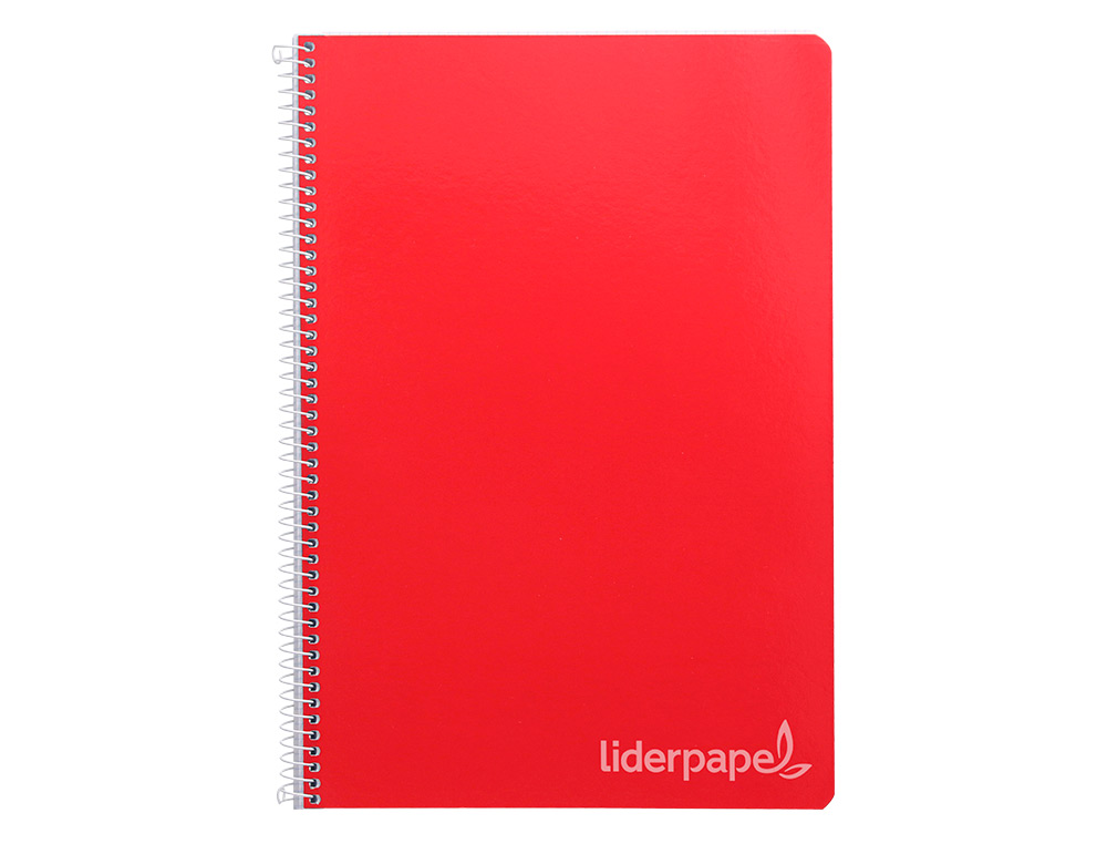 CUADERNO ESPIRAL LIDERPAPEL FOLIO WITTY TAPA DURA 80H 75GR LISO SIN MARGEN COLORES SURTIDOS
