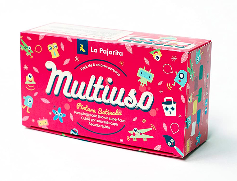 PINTURA LATEX LA PAJARITA BLANCO 35 ML