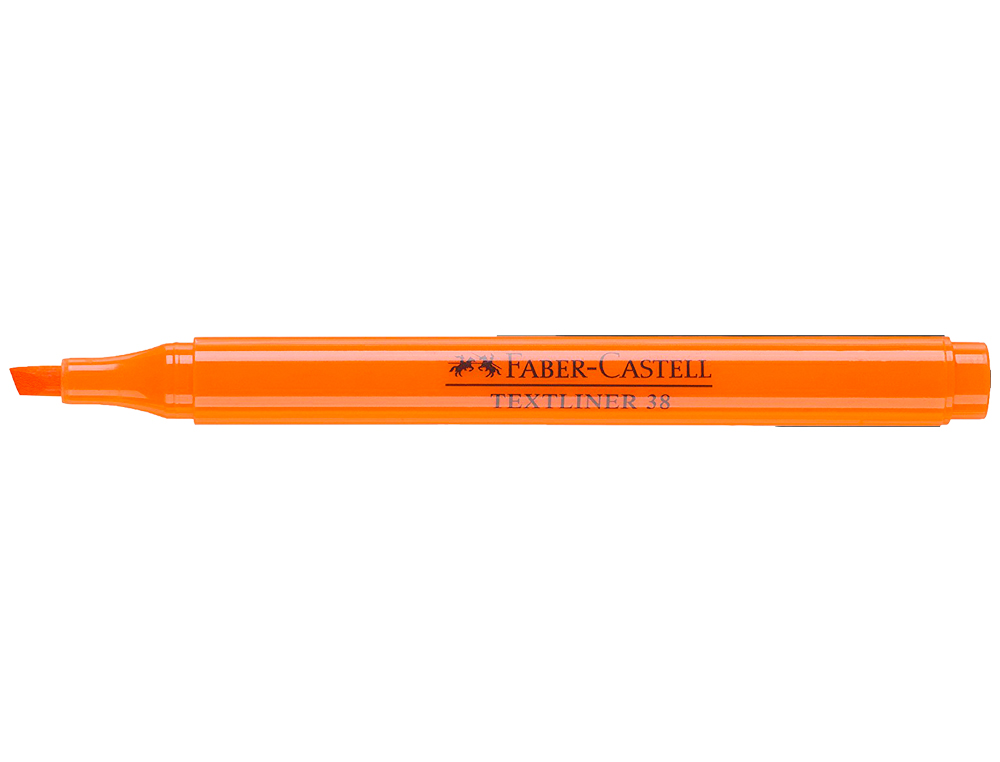 ROTULADOR FABER CASTELL FLUORESCENTE TEXTLINER 38 NARANJA
