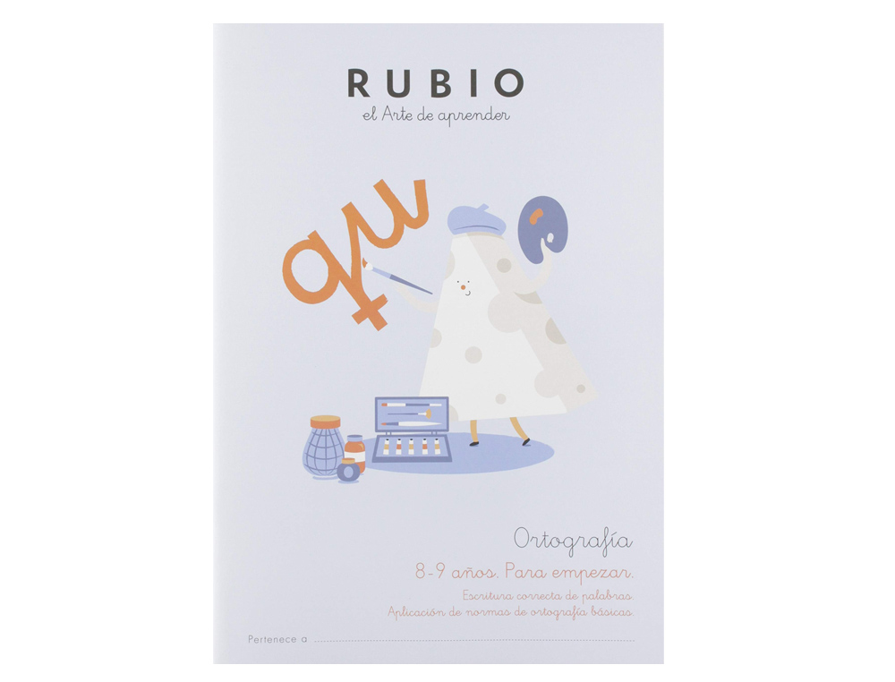 CUADERNO RUBIO ORTOGRAFIA 8-9 AOS PARA EMPEZAR