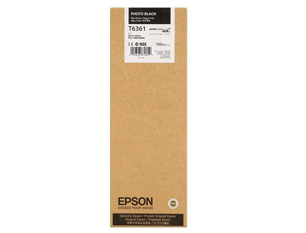 INK-JET EPSON GF STYLUS PHOTO 7900/9900 NEGRO FOTO ALTA CAPACIDAD