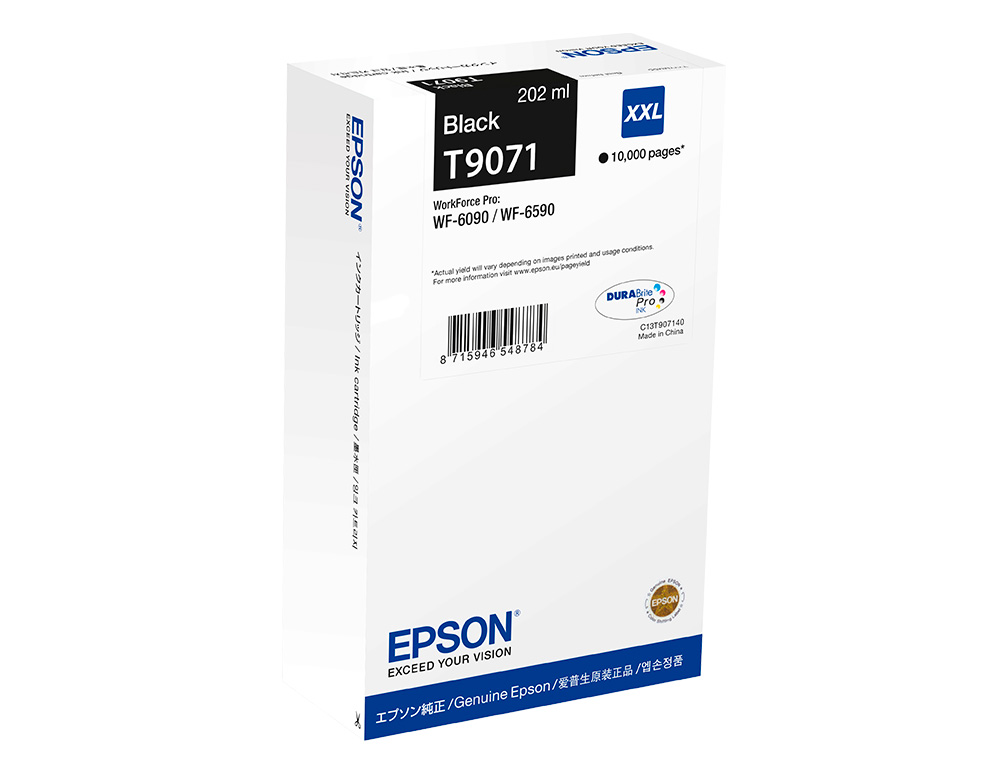 INK-JET EPSON WF-6XXX NEGRO XXL