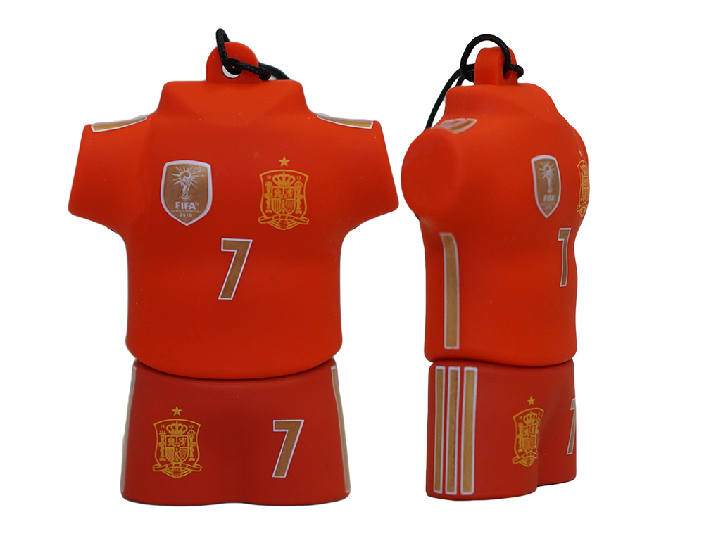 MEMORIA USB TECH ON TECH SELECCION FUTBOL ESPAÑA MUNDIAL BRASIL 32 GB