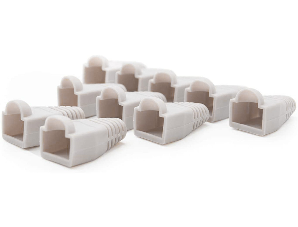 FUNDA PROTECTORA DE CABLE NANOCABLE RJ45 COLOR COLOR GRIS