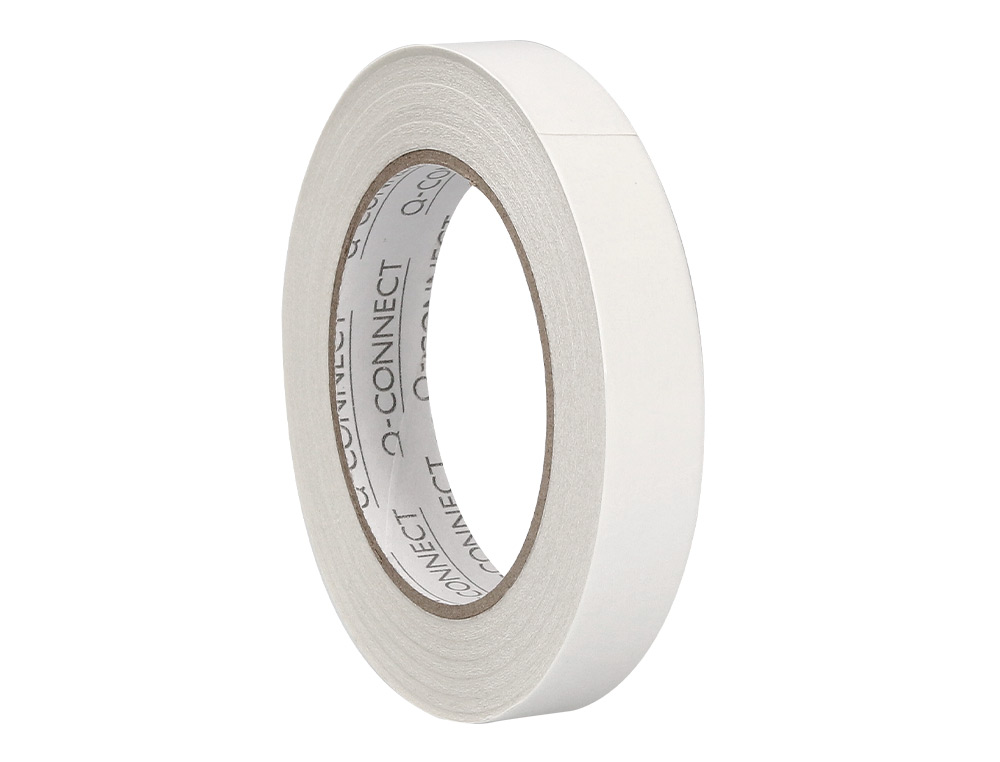 CINTA ADHESIVA Q-CONNECT DOBLE CARA 33 MT X 19 MM