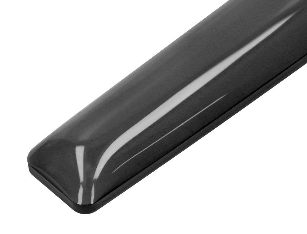 REPOSAMUÑECAS Q-CONNECT DE GEL PARA TECLADO COLOR NEGRO 525X58X17 MM