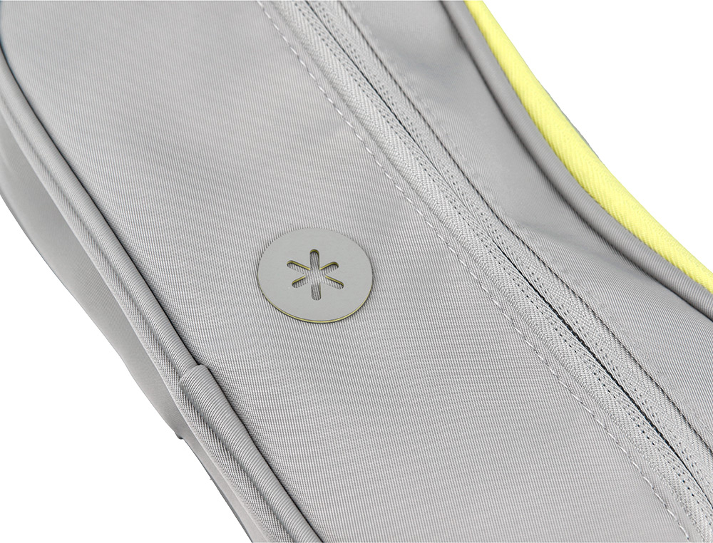 ESTUCHE PORTATODO ANTARTIK FUSION FLEX 3 CREMALLERAS GRIS COMPAERO MOCHILA 100X60X220 MM