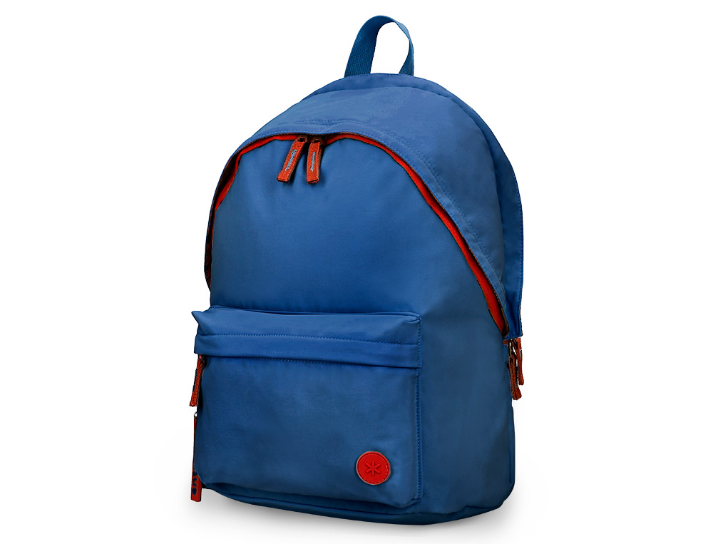 MOCHILA ANTARTIK BASIC PACK CON BOLSILLO PARA PORTATIL AZUL MARINO 20 L 300X160X420 MM