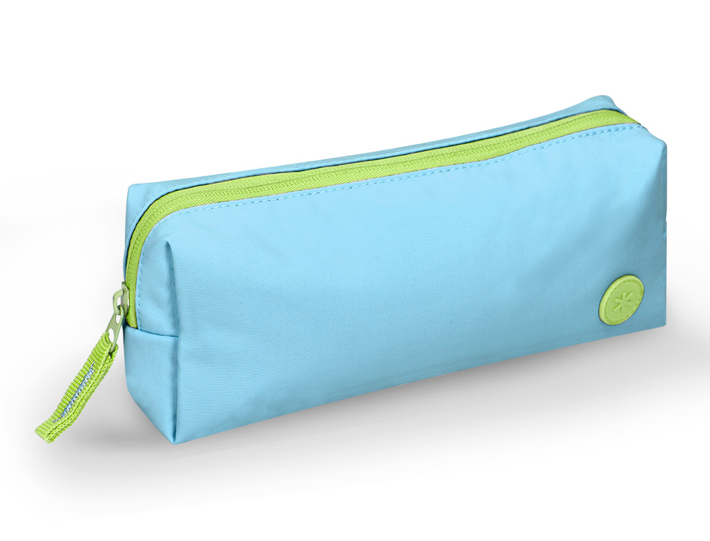 ESTUCHE PORTATODO ANTARTIK BASIC PACK 1 COMPARTIMENTO TURQUESA COMPAERO MOCHILA 80X55X210 MM
