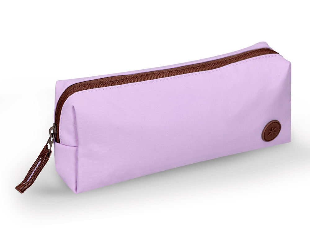 ESTUCHE PORTATODO ANTARTIK BASIC PACK 1 COMPARTIMENTO MORADO COMPAERO MOCHILA 80X55X210 MM