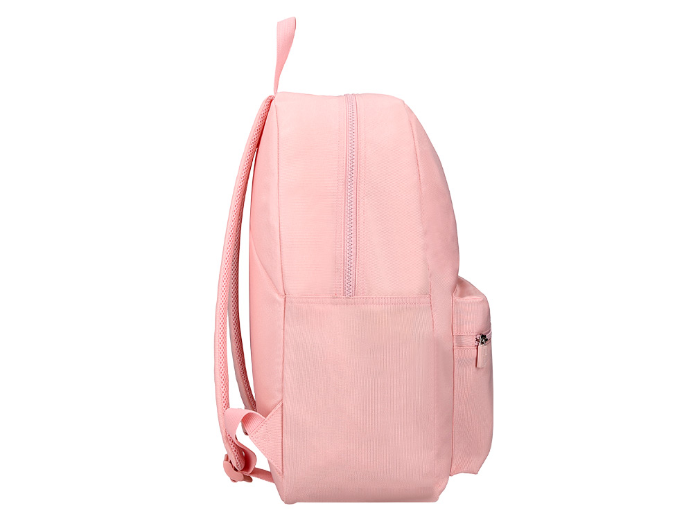 MOCHILA LIDERPAPEL CORE CON COMPARTIMENTO LATERAL ELASTICO ROSA 15 L 400X125X300 MM