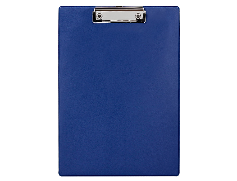 PORTANOTAS Q-CONNECT PLASTICO 50% RECICLADO DIN A4 AZUL GROSOR 2,1 MM