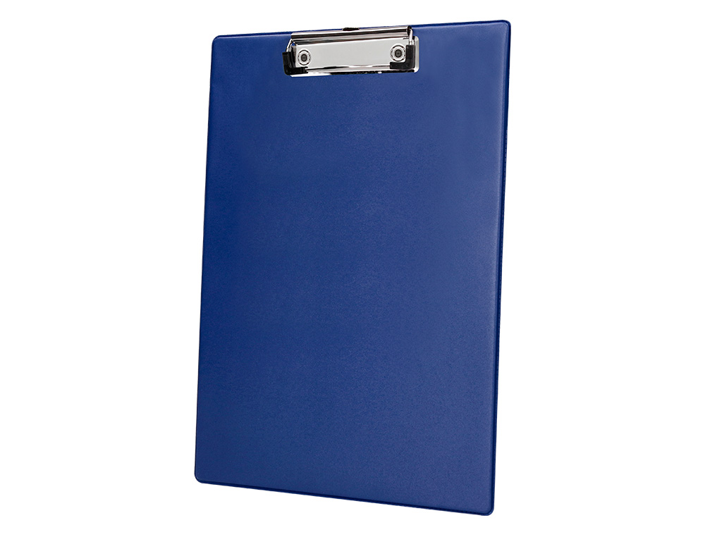 PORTANOTAS Q-CONNECT PLASTICO 50% RECICLADO DIN A4 AZUL GROSOR 2,1 MM