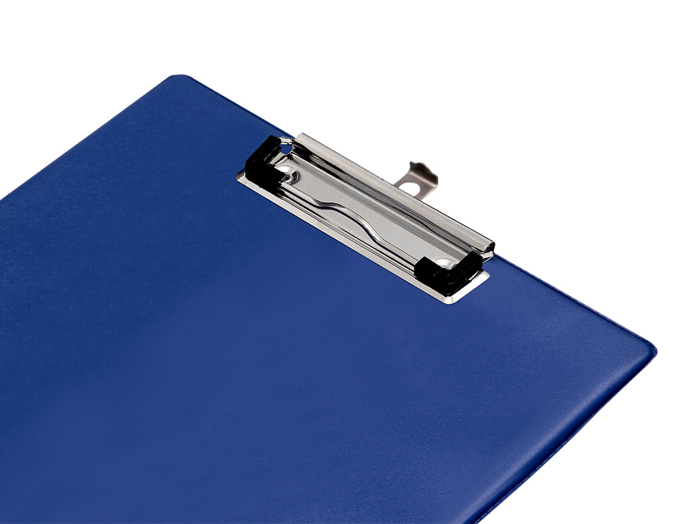 PORTANOTAS Q-CONNECT PLASTICO 50% RECICLADO DIN A4 AZUL GROSOR 2,1 MM