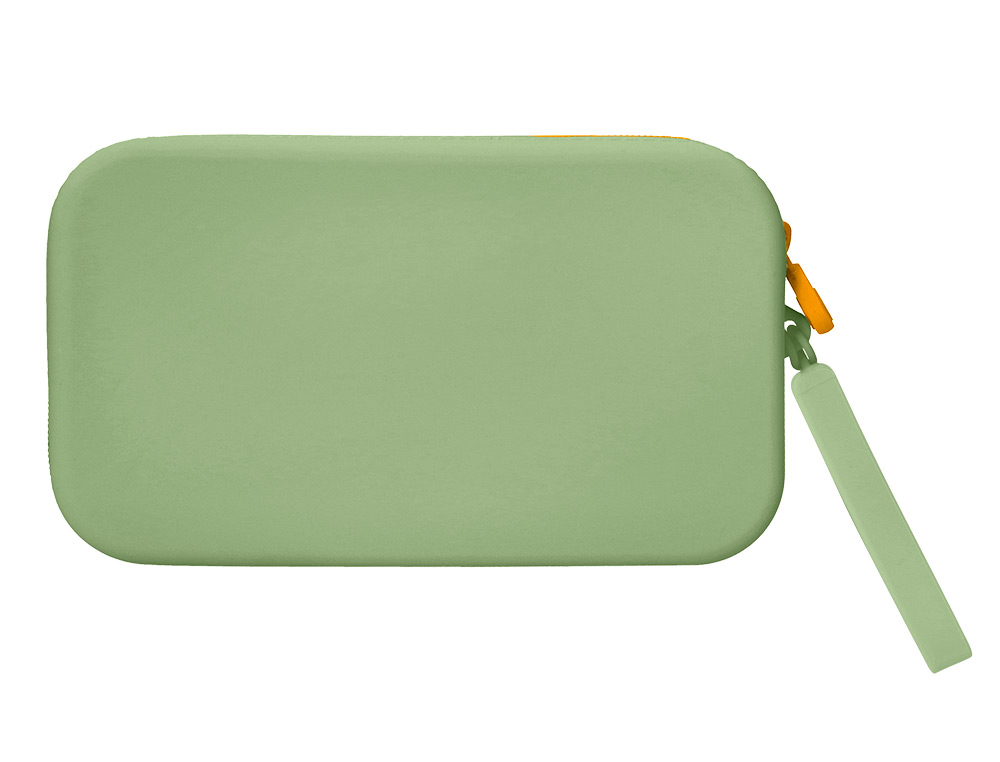 ESTUCHE PORTATODO ANTARTIK TROPICAL DIVE SILICONA SOFT RECTANGULAR 190X120X25 MM VERDE MILITAR