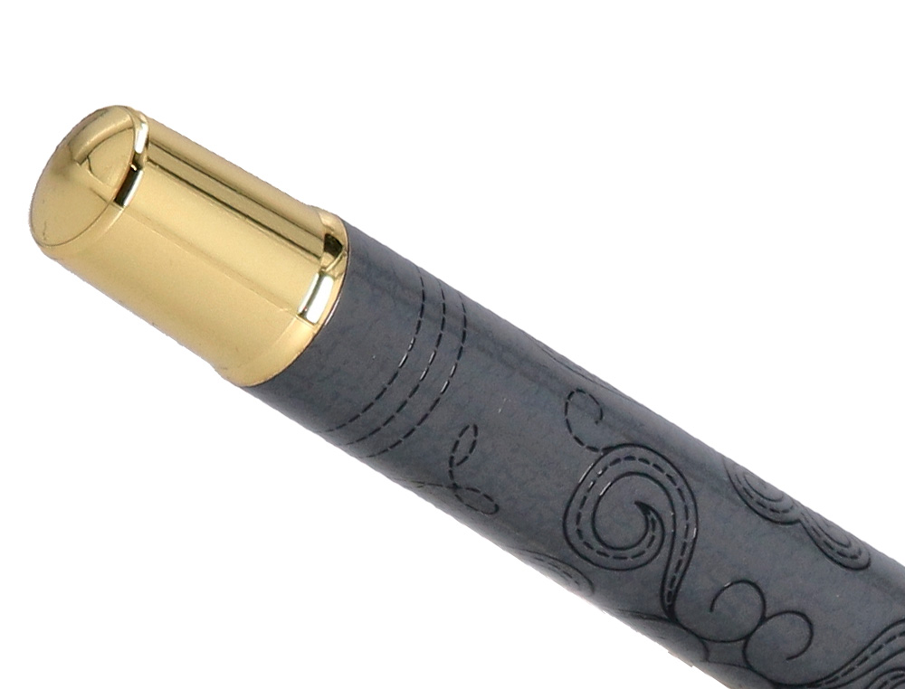 ROLLER BELIUS WILD WEST ALUMINIO COLOR NEGRO DORADO TINTA COLOR NEGRO CAJA DE DISEO