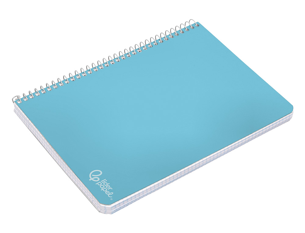 CUADERNO ESPIRAL LIDERPAPEL A4 WITTY TAPA DURA 80H 90GR RAYADO MONTESSORI 5MM COLORES SURTIDOS