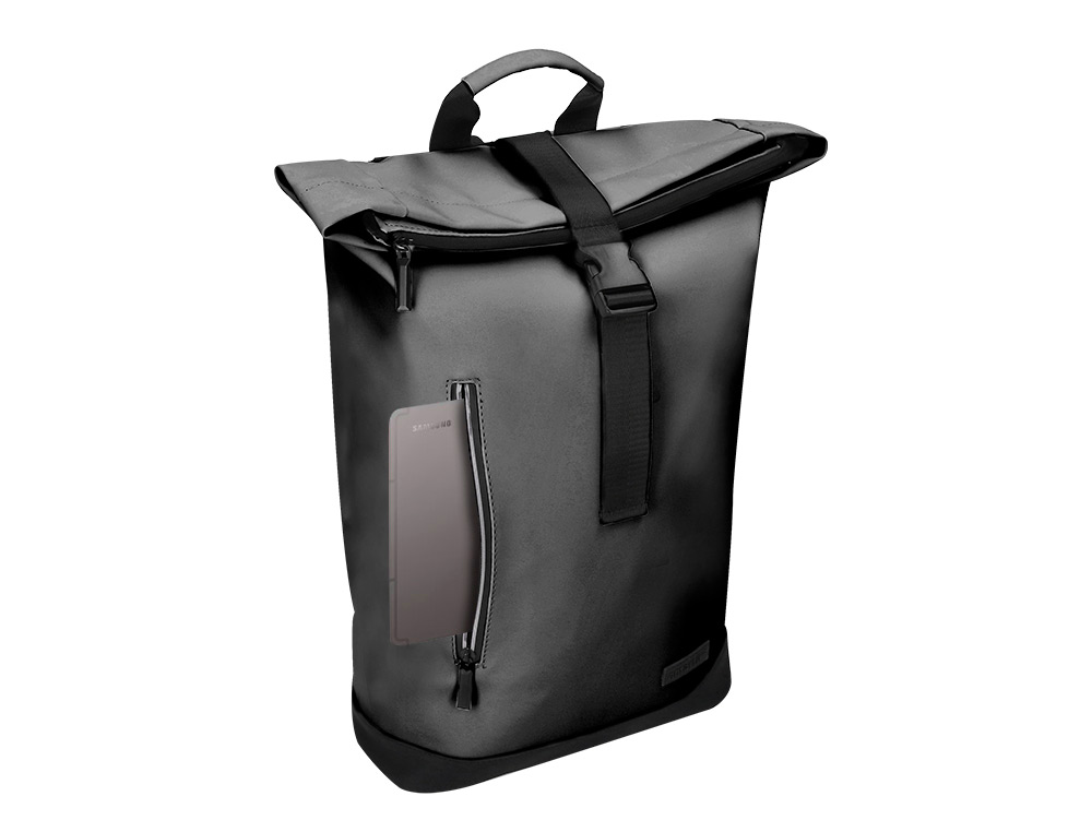MOCHILA ANTARTIK ROLL PACK WATERPROOF ENROLLABLE GRAN CAPACIDAD GRIS 480X130X280 MM