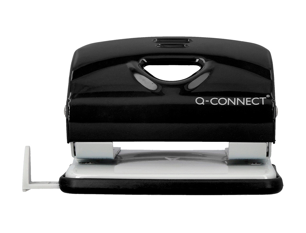 TALADRADOR Q-CONNECT KF14217 NEGRO ABERTURA 2 MM CAPACIDAD 20 HOJAS