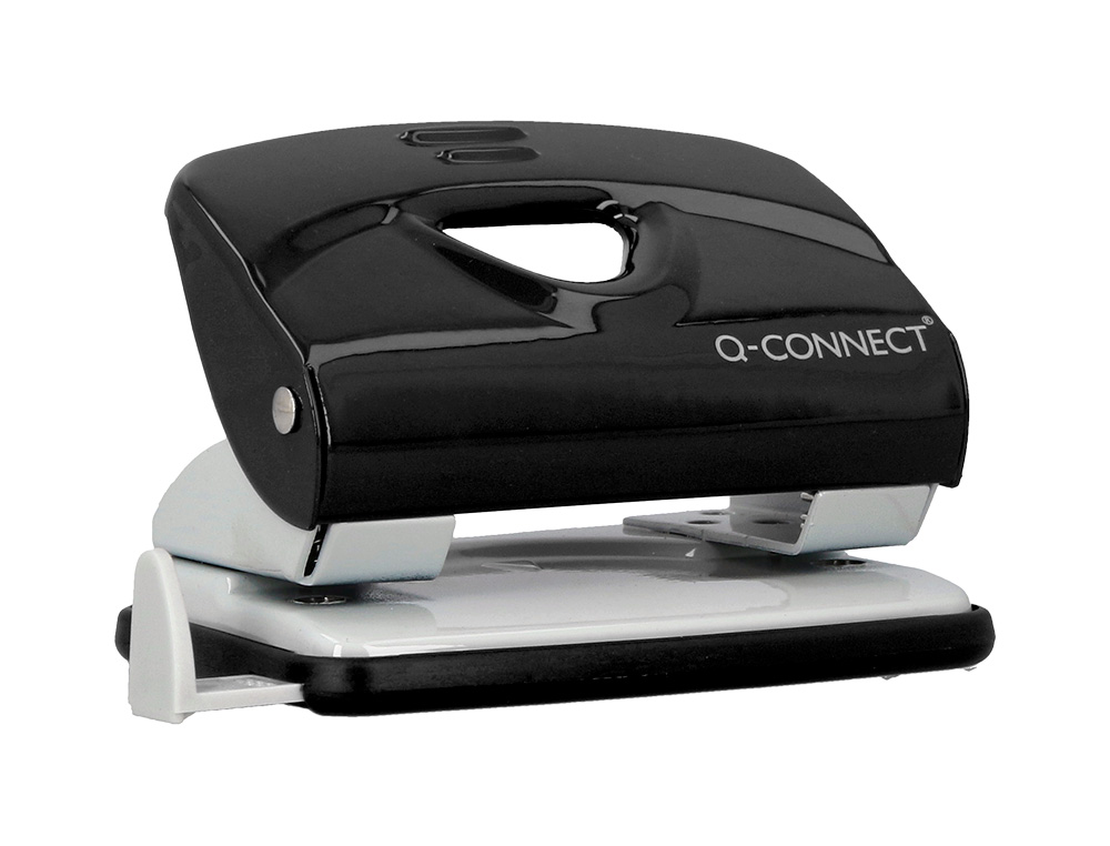 TALADRADOR Q-CONNECT KF14217 NEGRO ABERTURA 2 MM CAPACIDAD 20 HOJAS