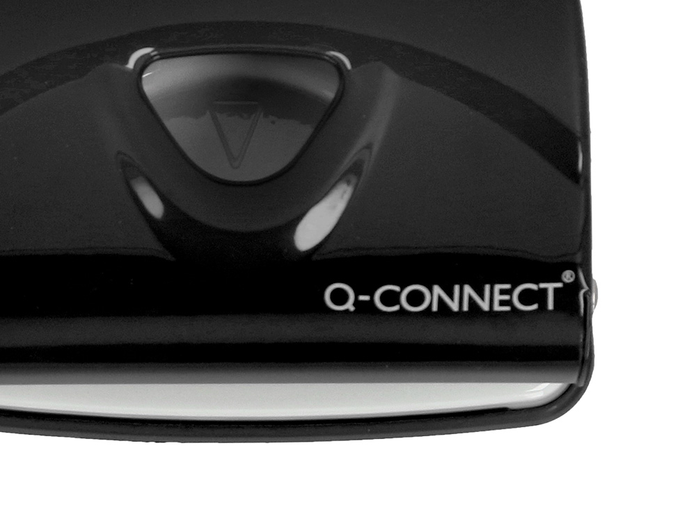 TALADRADOR Q-CONNECT KF14217 NEGRO ABERTURA 2 MM CAPACIDAD 20 HOJAS