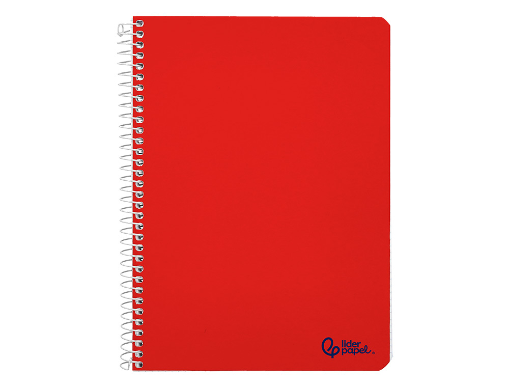CUADERNO ESPIRAL LIDERPAPEL A5 SMART TAPA BLANDA 80H 75GR MILIMETRADO 2MM COLORES SURTIDOS