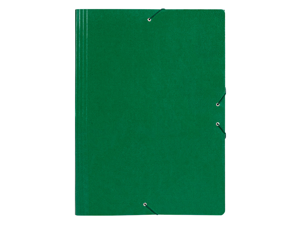 CARPETA PLANOS LIDERPAPEL A2 CARTON GOFRADO N 12 VERDE