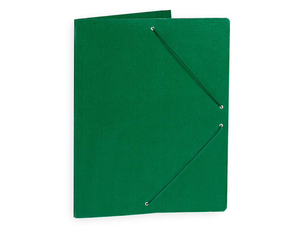 CARPETA PLANOS LIDERPAPEL A2 CARTON GOFRADO N 12 VERDE