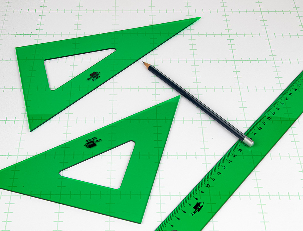 CARTABON LIDERPAPEL 32 CM ACRILICO VERDE