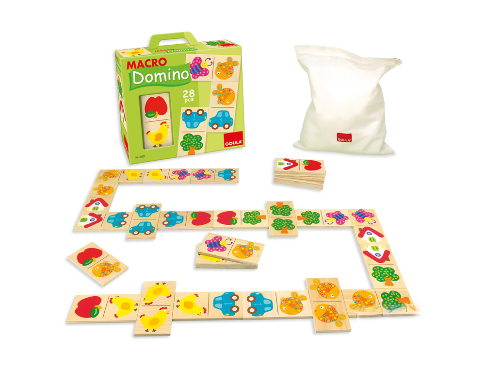 JUEGO DISET DE MESA MACRO DOMINO