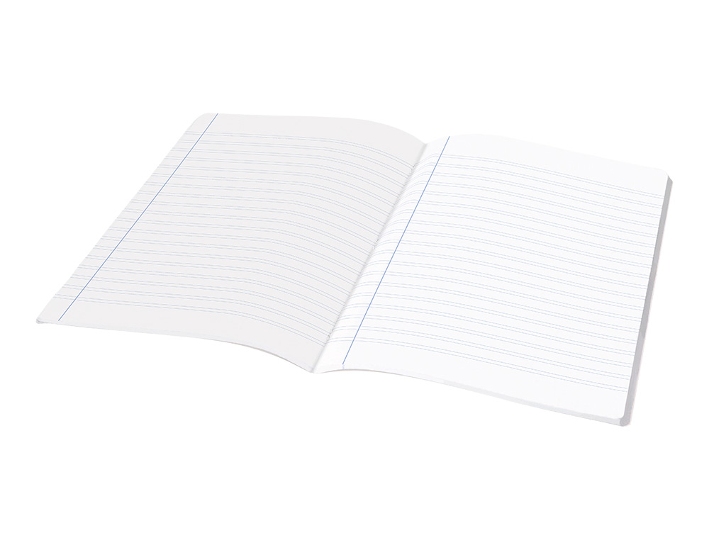LIBRETA LIDERPAPEL SCRIPTUS A4 48 HOJAS 90G/M2 PAUTA 4ª 3.5MM CON MARGEN