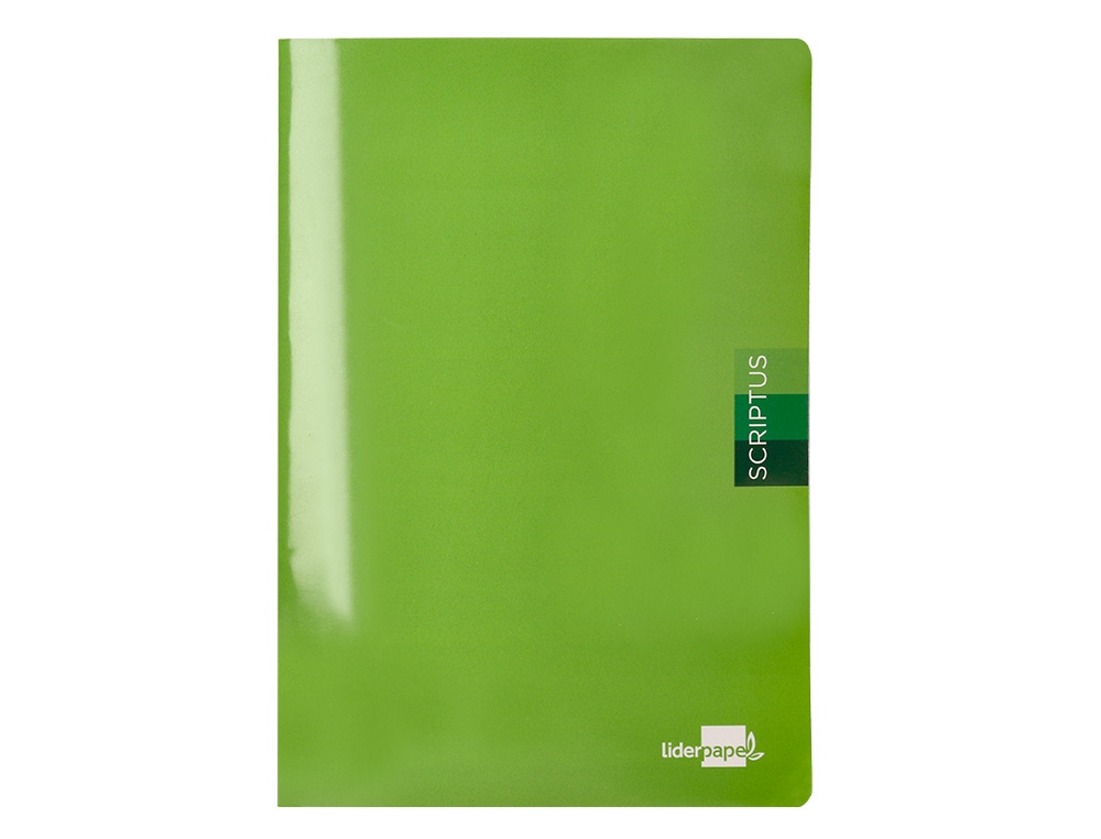 LIBRETA LIDERPAPEL SCRIPTUS A4 48 HOJAS 90G/M2 PAUTA 4ª 3.5MM CON MARGEN
