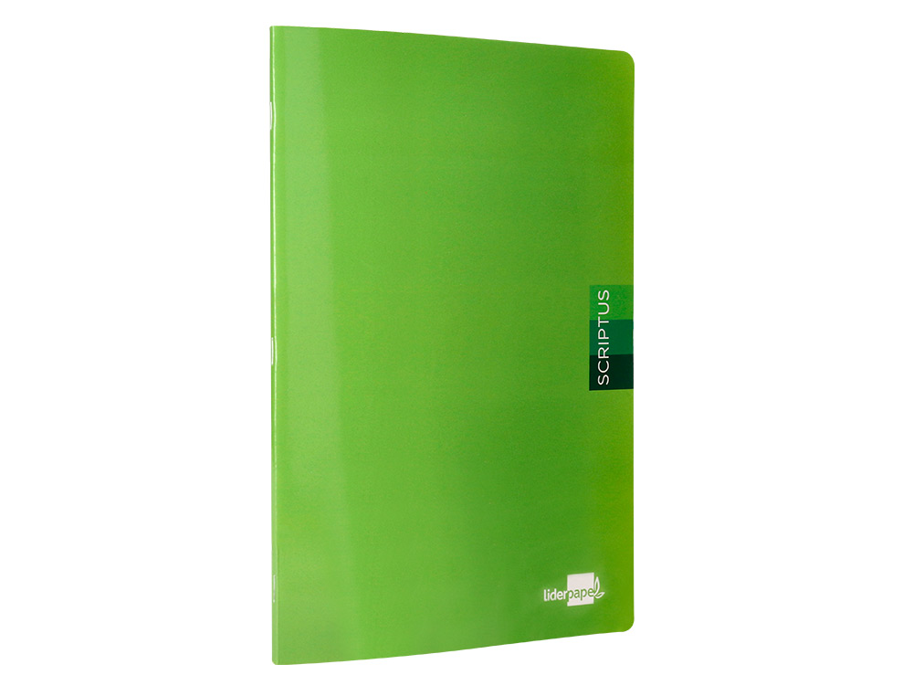 LIBRETA LIDERPAPEL SCRIPTUS A4 48 HOJAS 90G/M2 PAUTA 4ª 3.5MM CON MARGEN