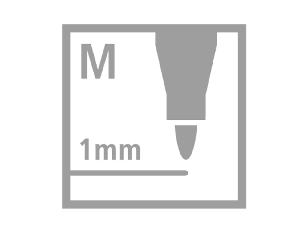 ROTULADOR STABILO ACUARELABLE PEN 68 VERDE HOJA PUNTA GRUESA 1MM
