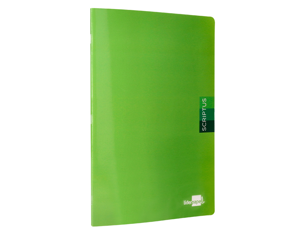 LIBRETA LIDERPAPEL SCRIPTUS A4 48 HOJAS 90GR LISO SIN MARGEN