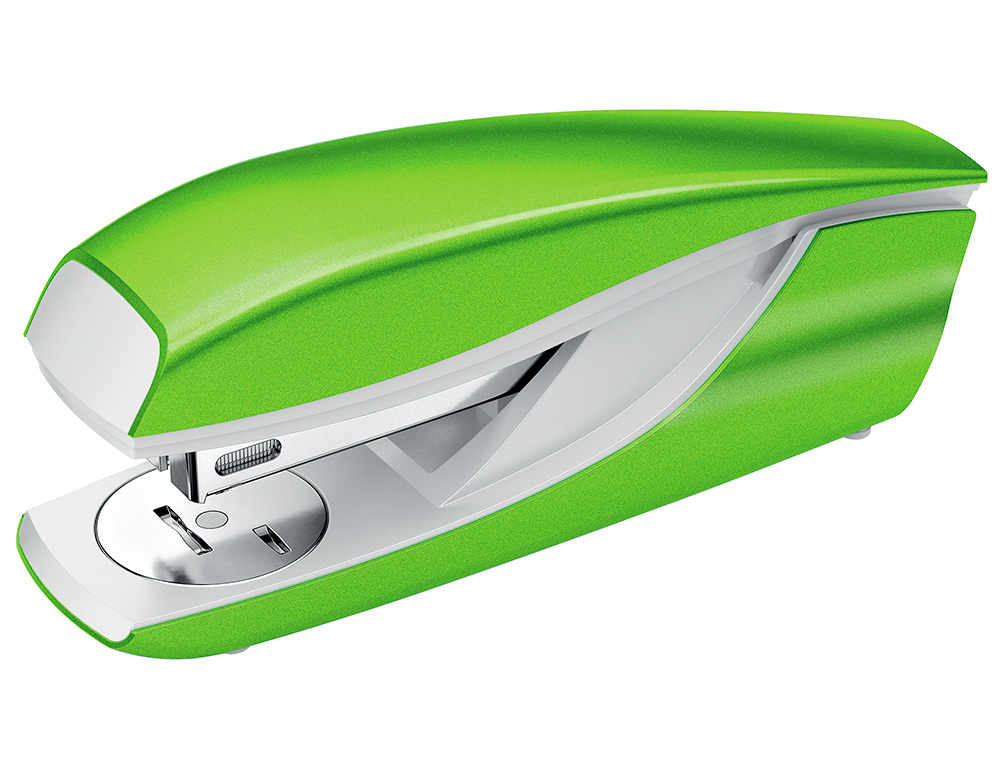 GRAPADORA PETRUS MOD 635 WOW VERDE METALIZADA CAPACIDAD 30 HOJAS