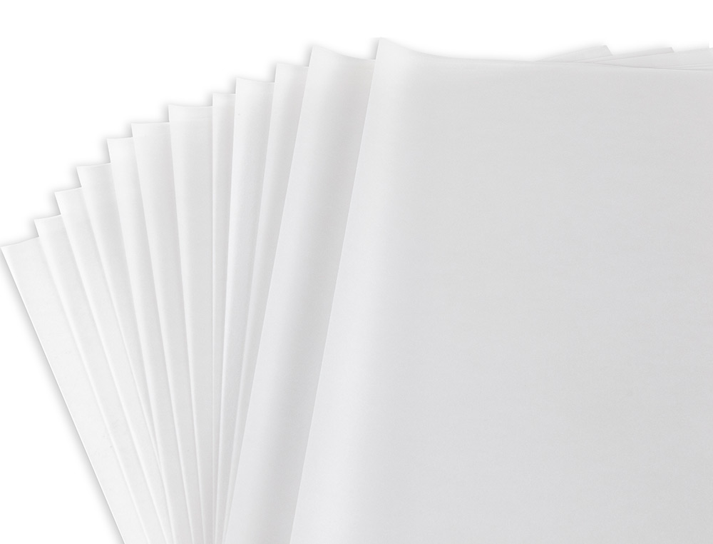 PAPEL VEGETAL LIDERPAPEL A4+ 90 GR 240X320MM SOBRE DE 12 HOJAS