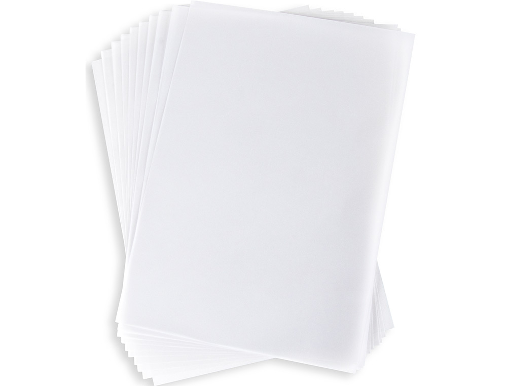 PAPEL VEGETAL LIDERPAPEL A3 70GR 297X420MM SOBRE DE 12 HOJAS
