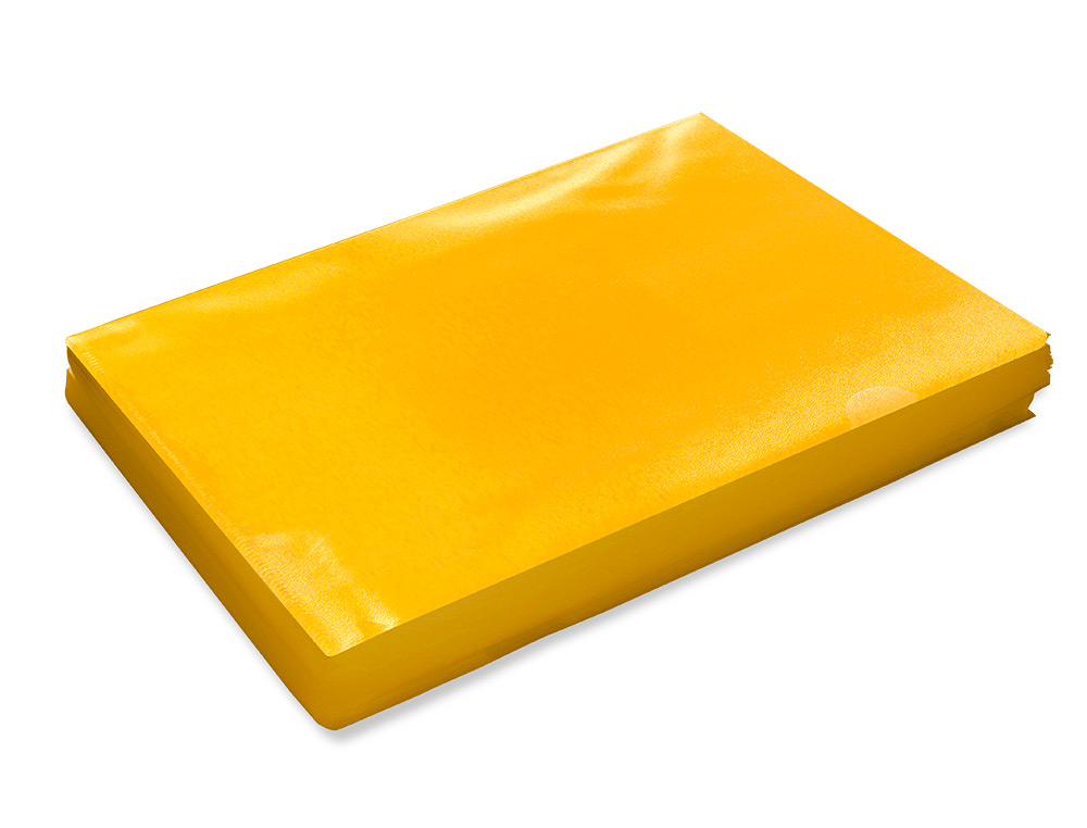CARPETA DOSSIER UERO PLASTICO Q-CONNECT DIN A4 120 MICRAS AMARILLA CAJA DE 100 UNIDADES