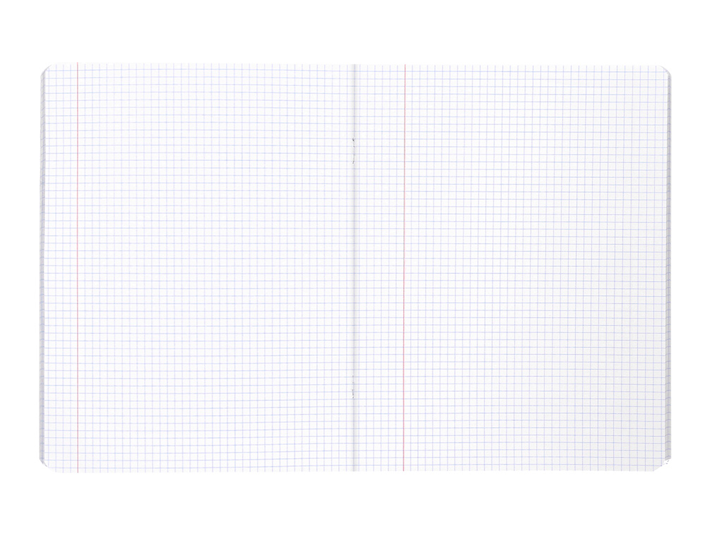 LIBRETA LIDERPAPEL SCRIPTUS A5 PLUS 48 HOJAS 90G/M2 CUADRO 5MM CON MARGEN COLORES SURTIDOS