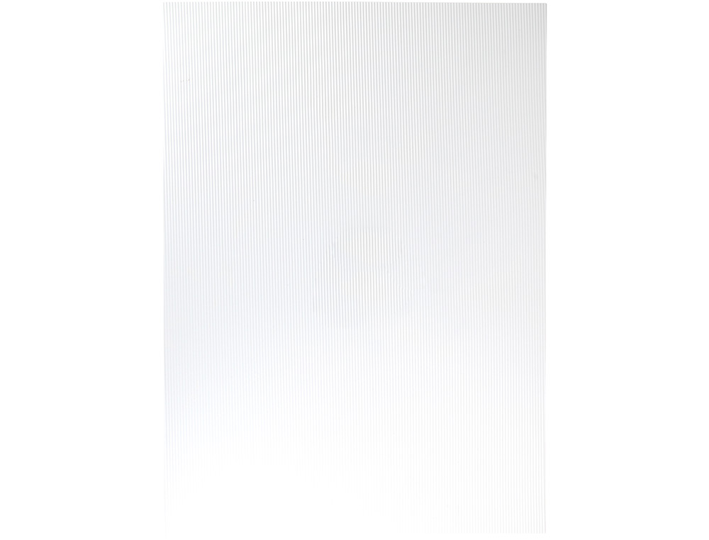GOMA EVA ONDULADA LIDERPAPEL 50X70CM 2,2MM DE ESPESOR BLANCO