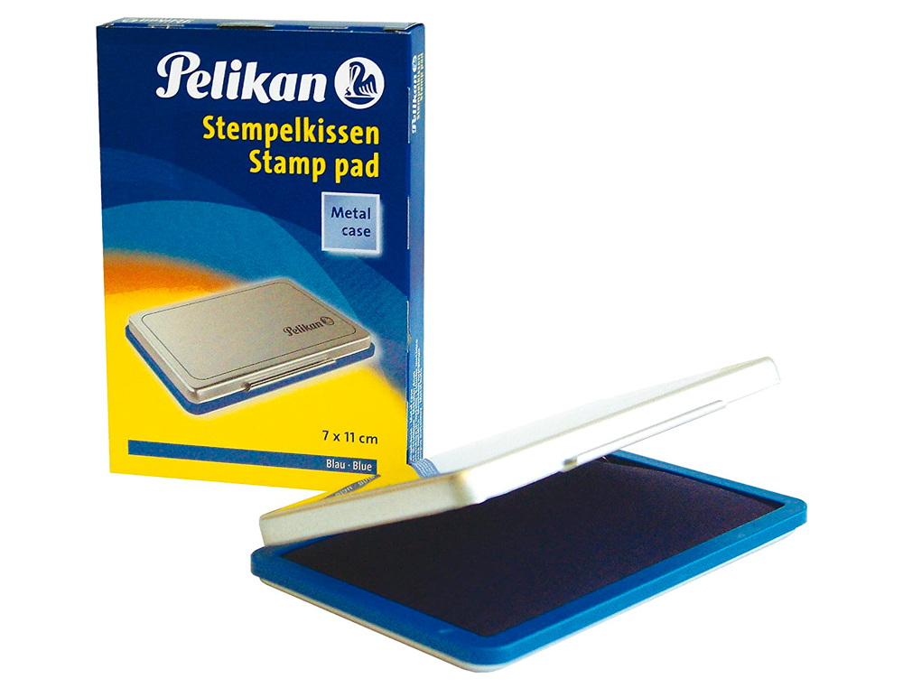 TAMPON PELIKAN N2 AZUL 70X110 MM
