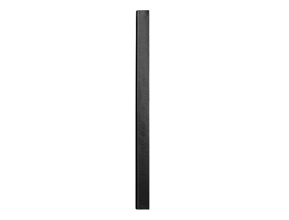 CARPETA LIDERPAPEL ESCAPARATE 40 FUNDAS PVC FOLIO NEGRO